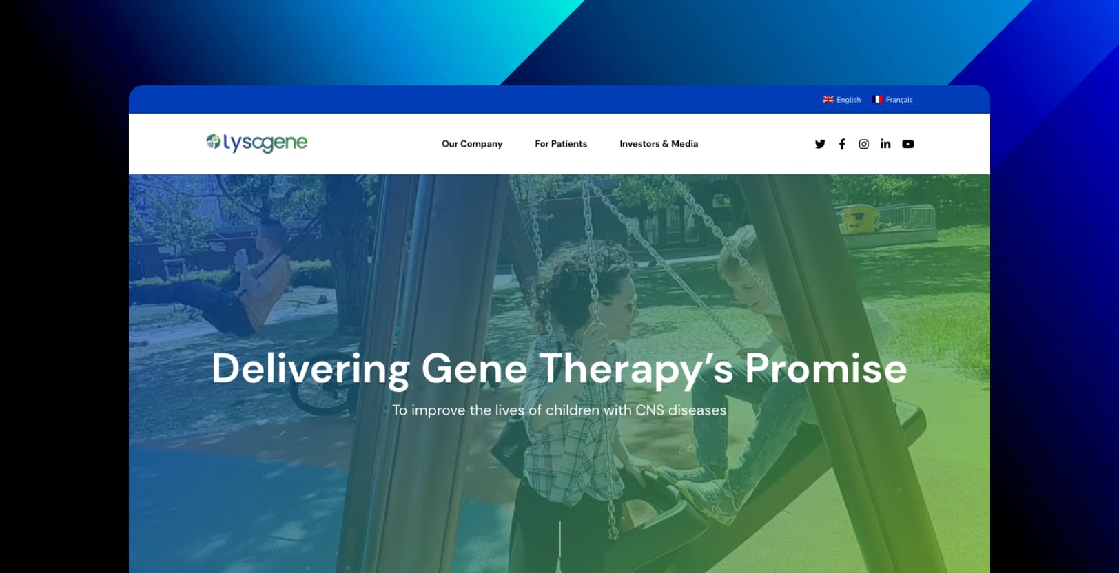 A Content-Rich, Bilingual Website for Scientific Storytelling